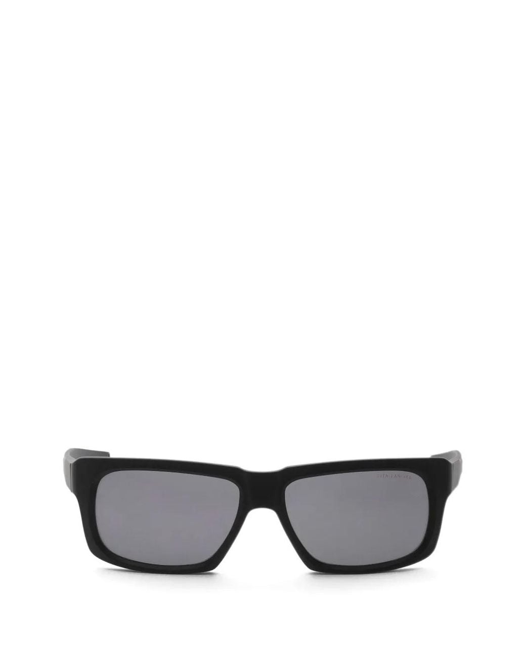 Dita Eyewear Gray Lancier Rectangle-Frame Sunglasses for men