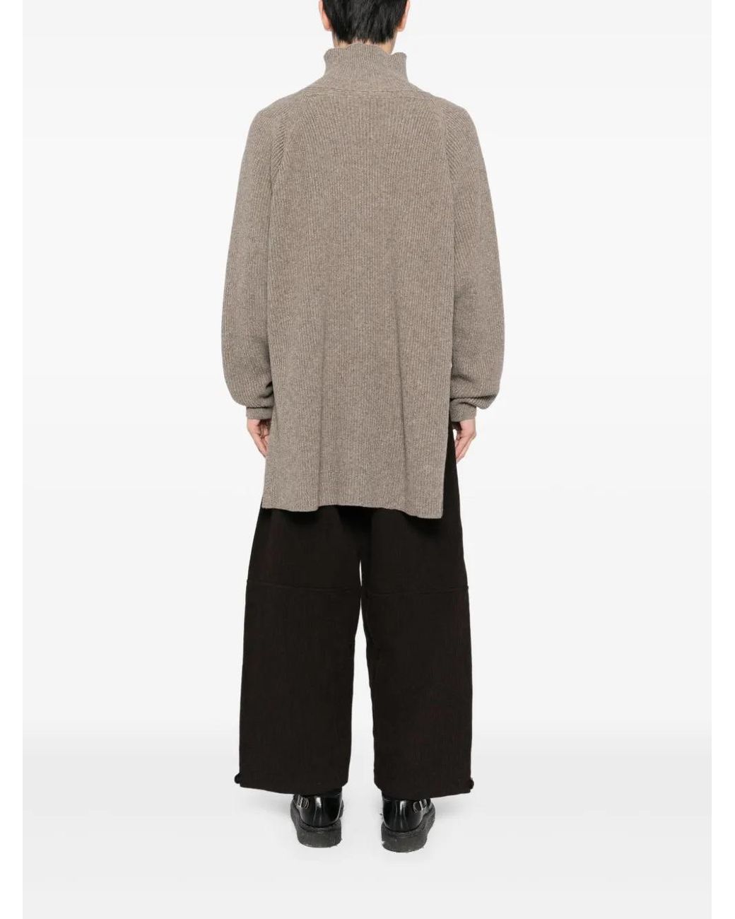 Jan Jan Van Essche Gray Wool Jumper for men
