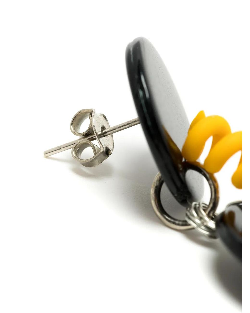 Amir Slama Black Drop Earrings