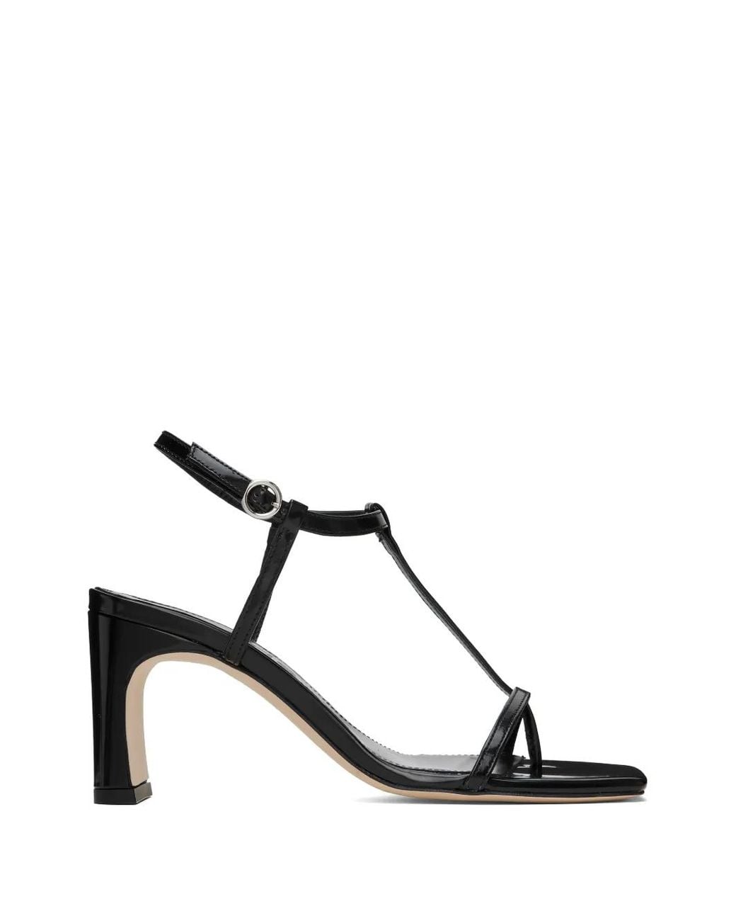 Aeyde Black Hilma Sandals