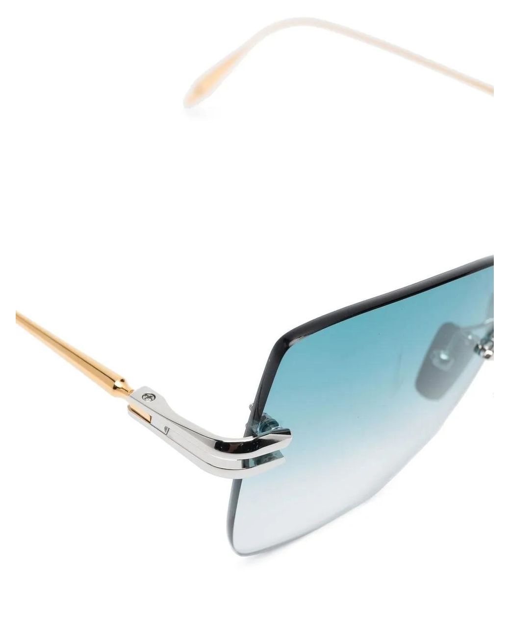 Dita Eyewear Blue Gradient Butterfly-Frame Sunglasses