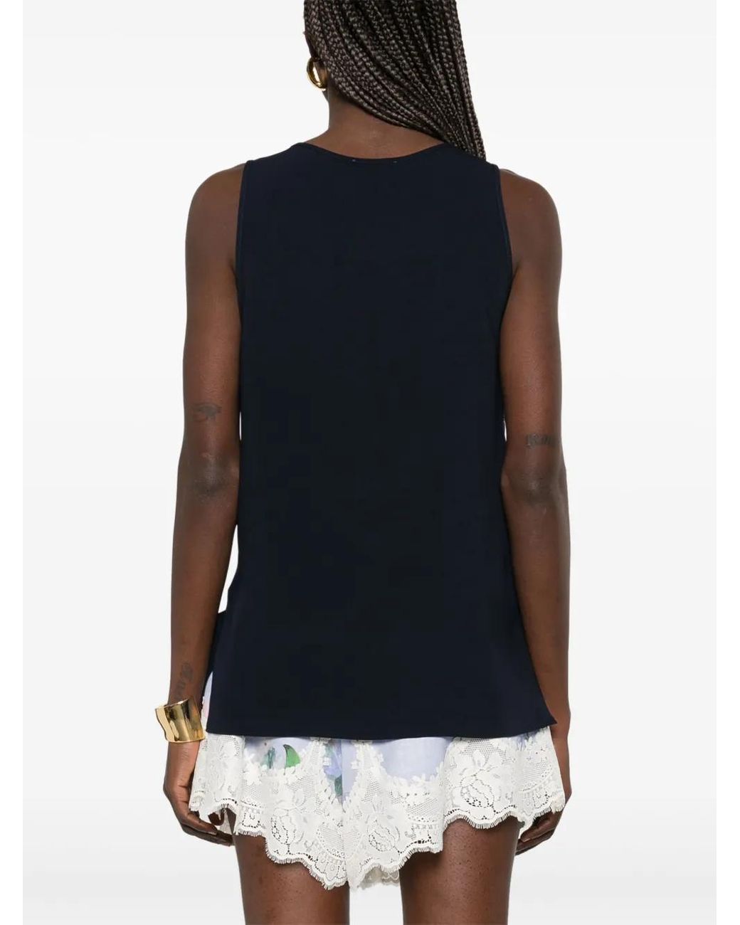 Blouse Cady P.A.R.O.S.H. en coloris Black