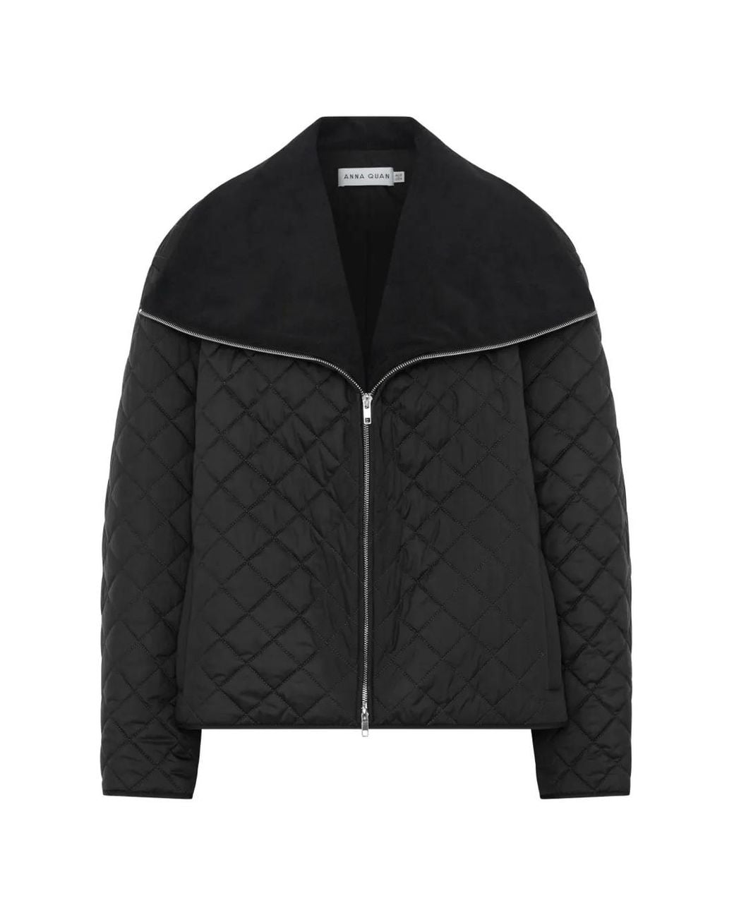 Anna Quan Black Morandi Quilted Jacket