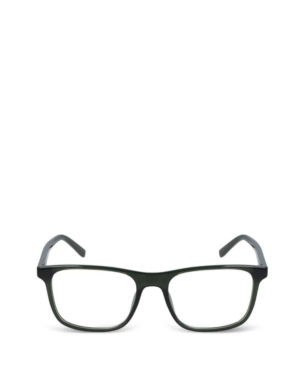 Lacoste Brille Mit Eckigem Gestell in Green für Herren