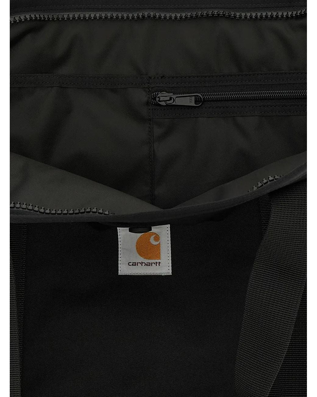 Carhartt Black Clapton Multi-Pocket Tote Bag