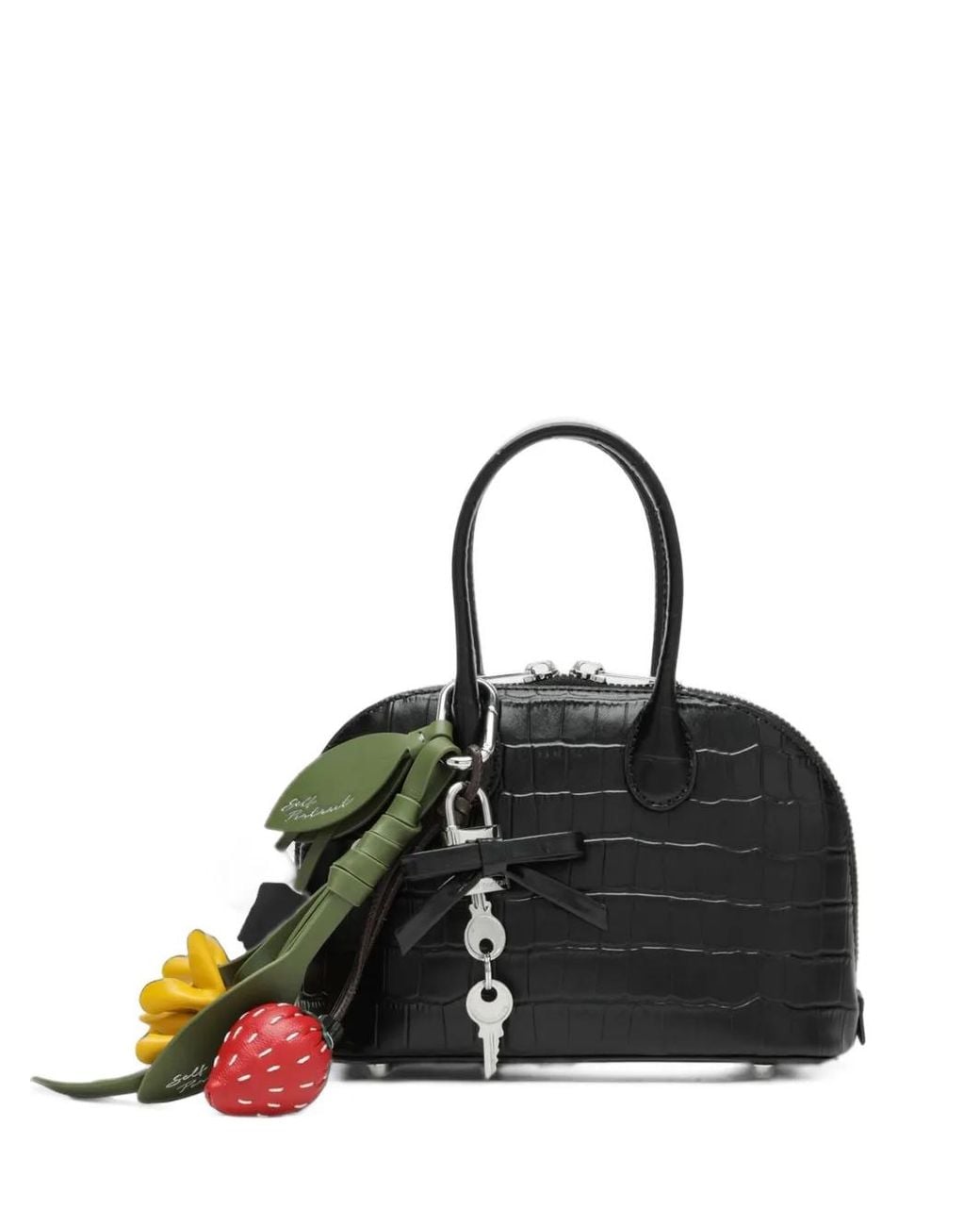 Self-Portrait Black Mini Tasche