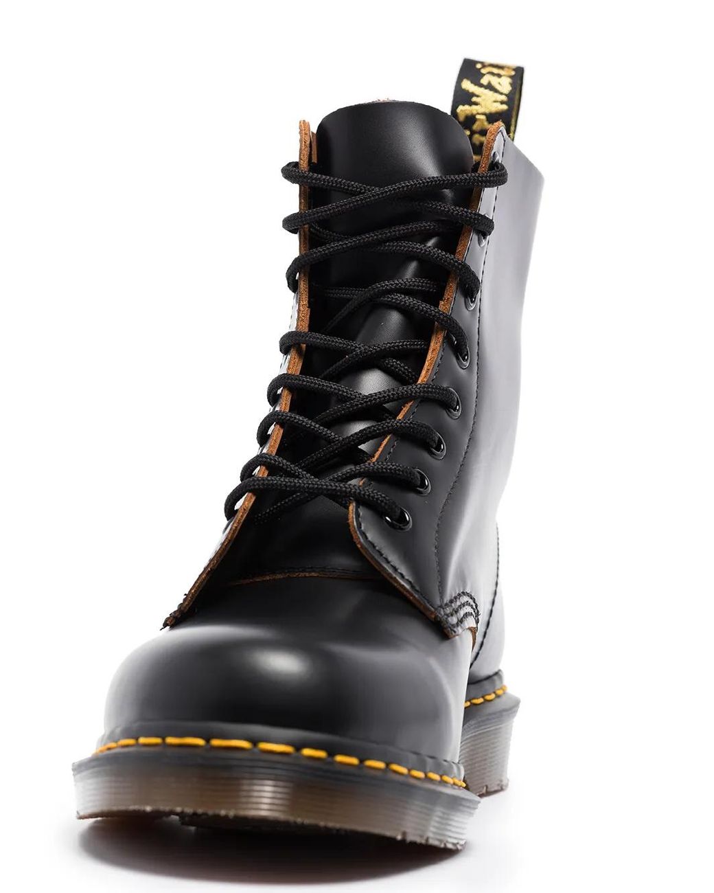 Dr. Martens Black 1460 Vintage Leather Boots - Men's - Leather/rubber for men