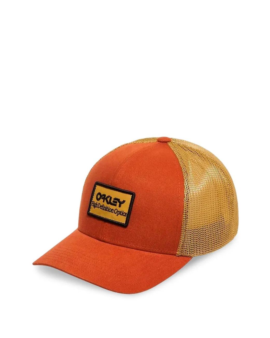 Oakley Orange B1B Hdo Patch Trucker Hat for men
