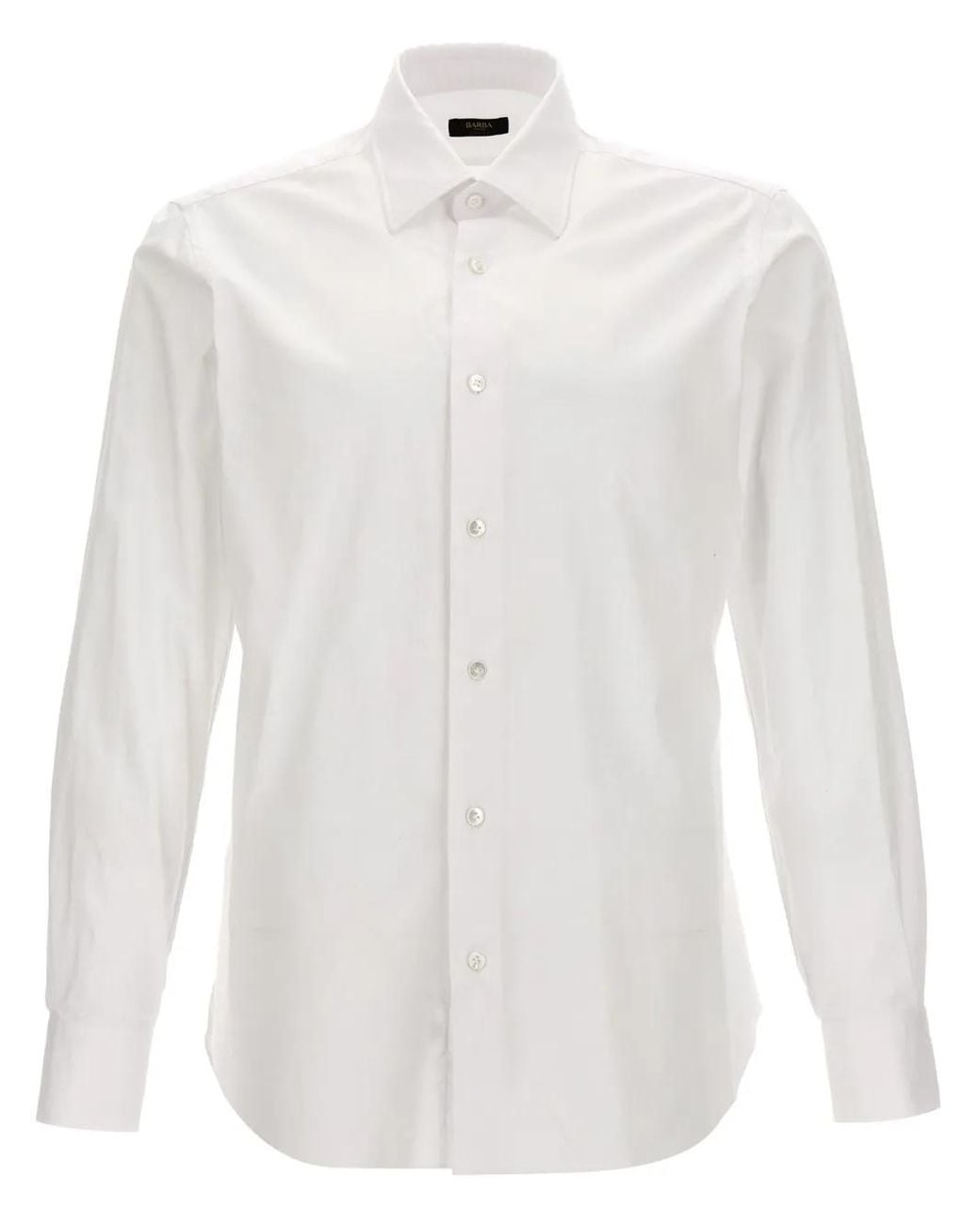 Barba Napoli White Culto Shirt for men