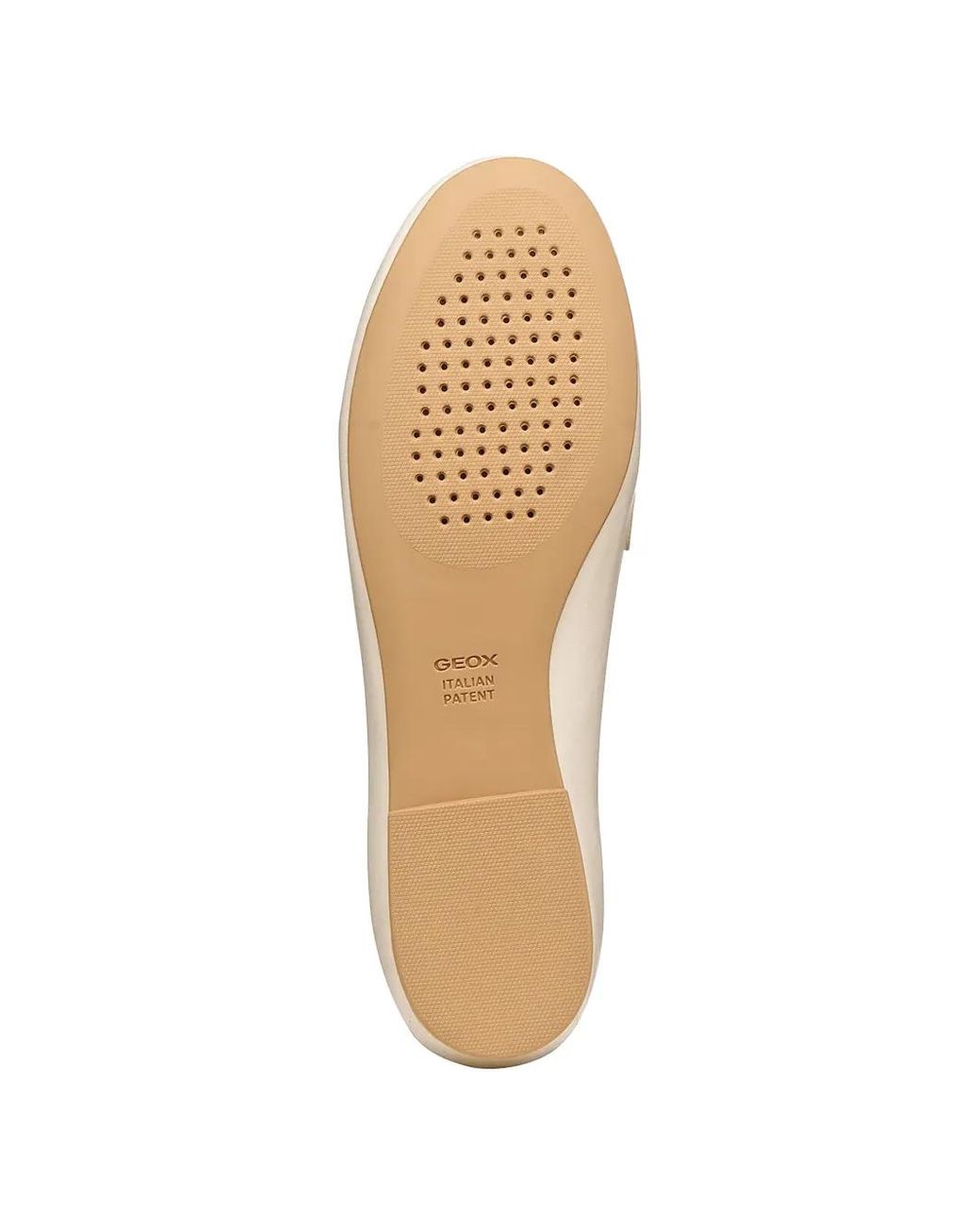 Geox Natural Palmaria Bow Loafers