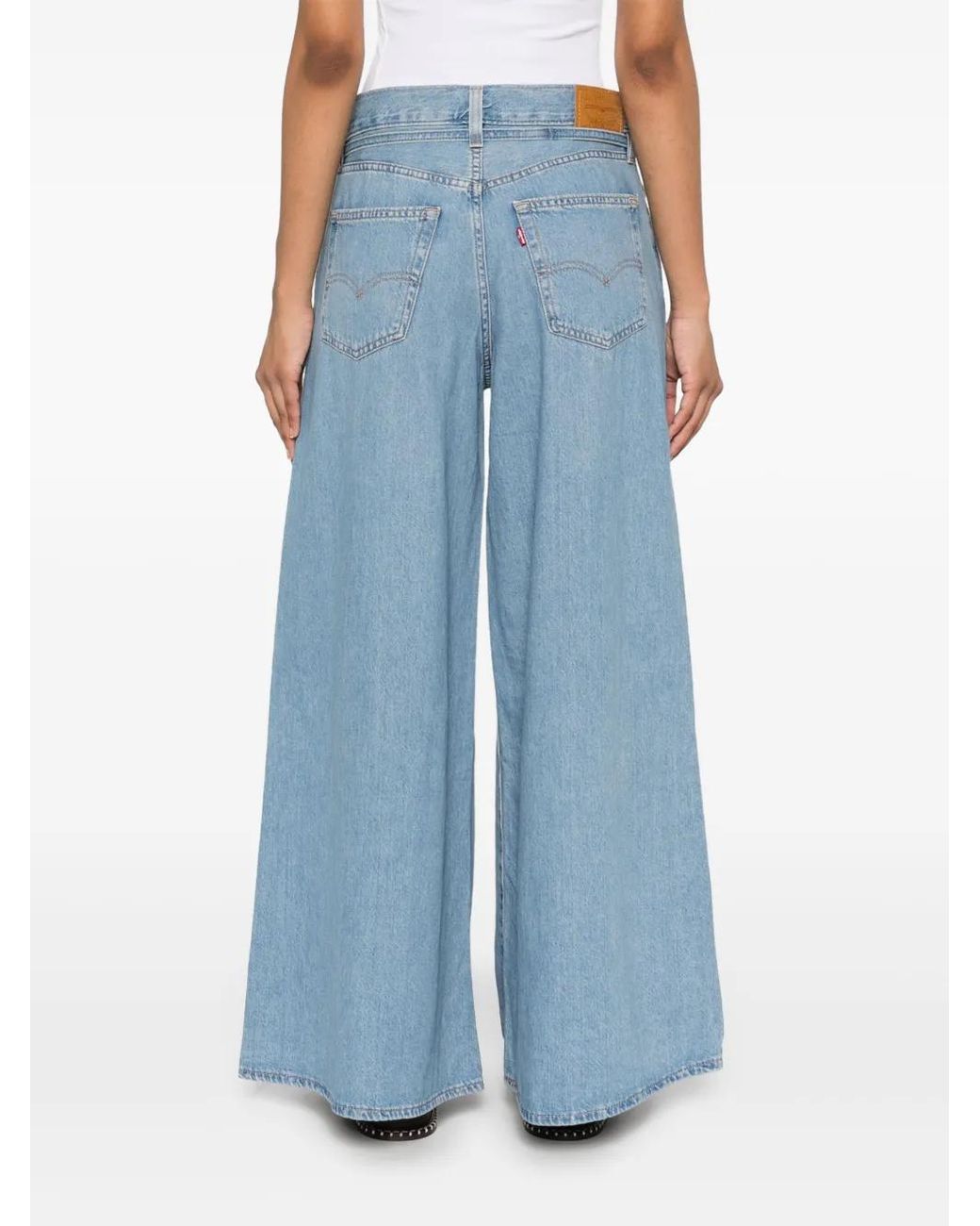 Levi's Blue Superwide Jeans