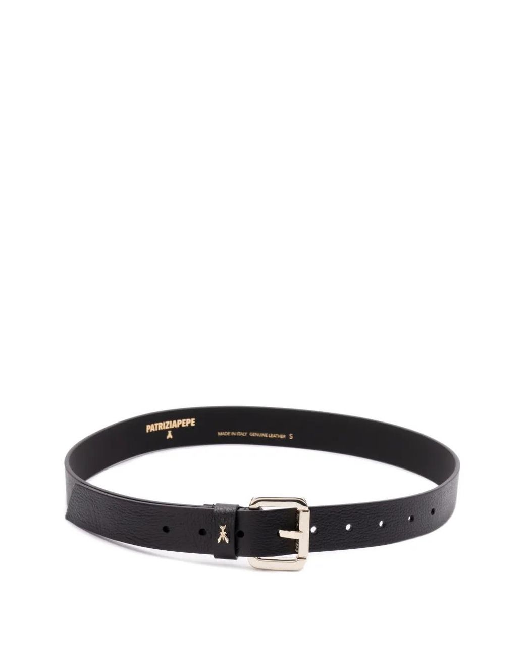 Patrizia Pepe White Leather Belt