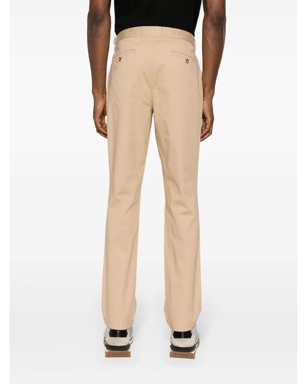 Michael Kors Natural Cotton Trousers for men
