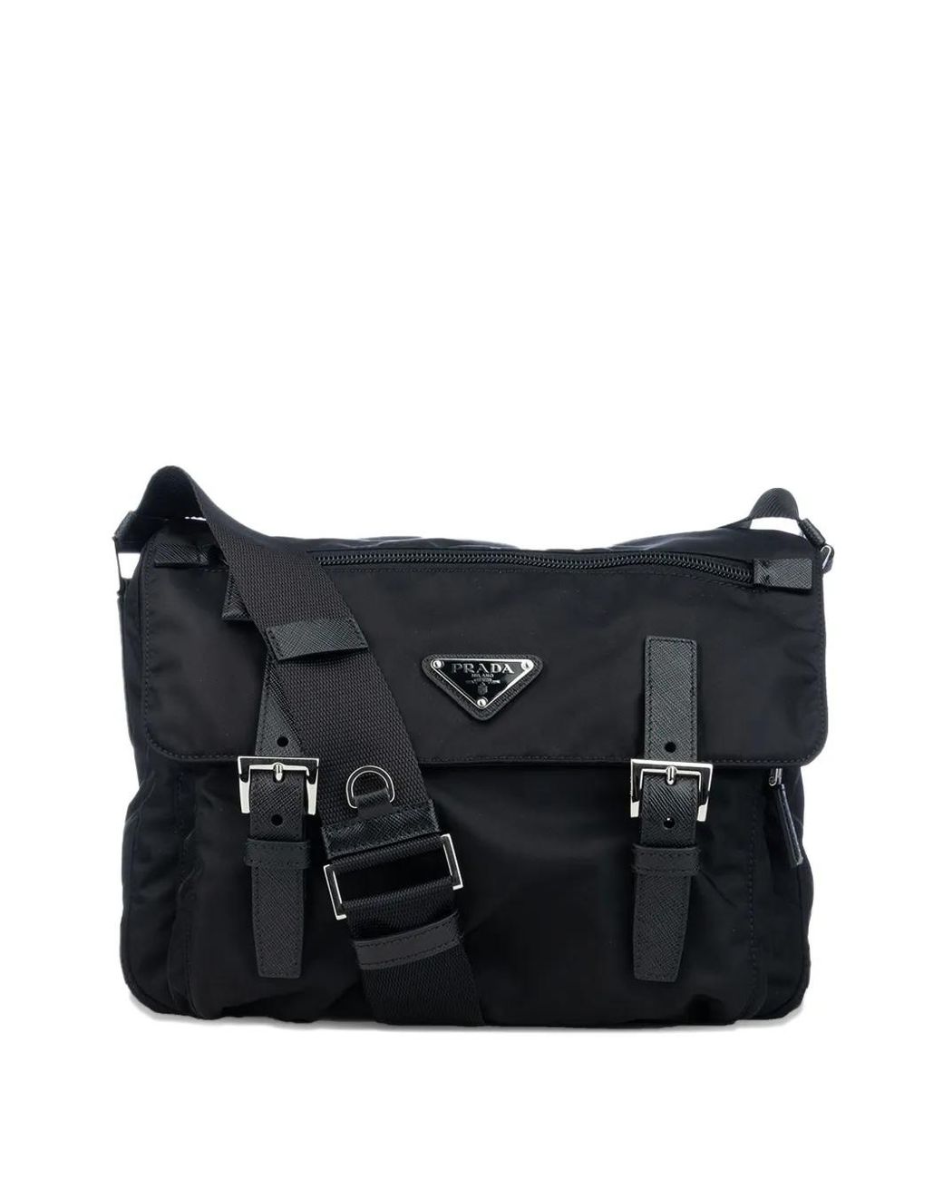 Prada Black Re-Nylon Shoulder Bag