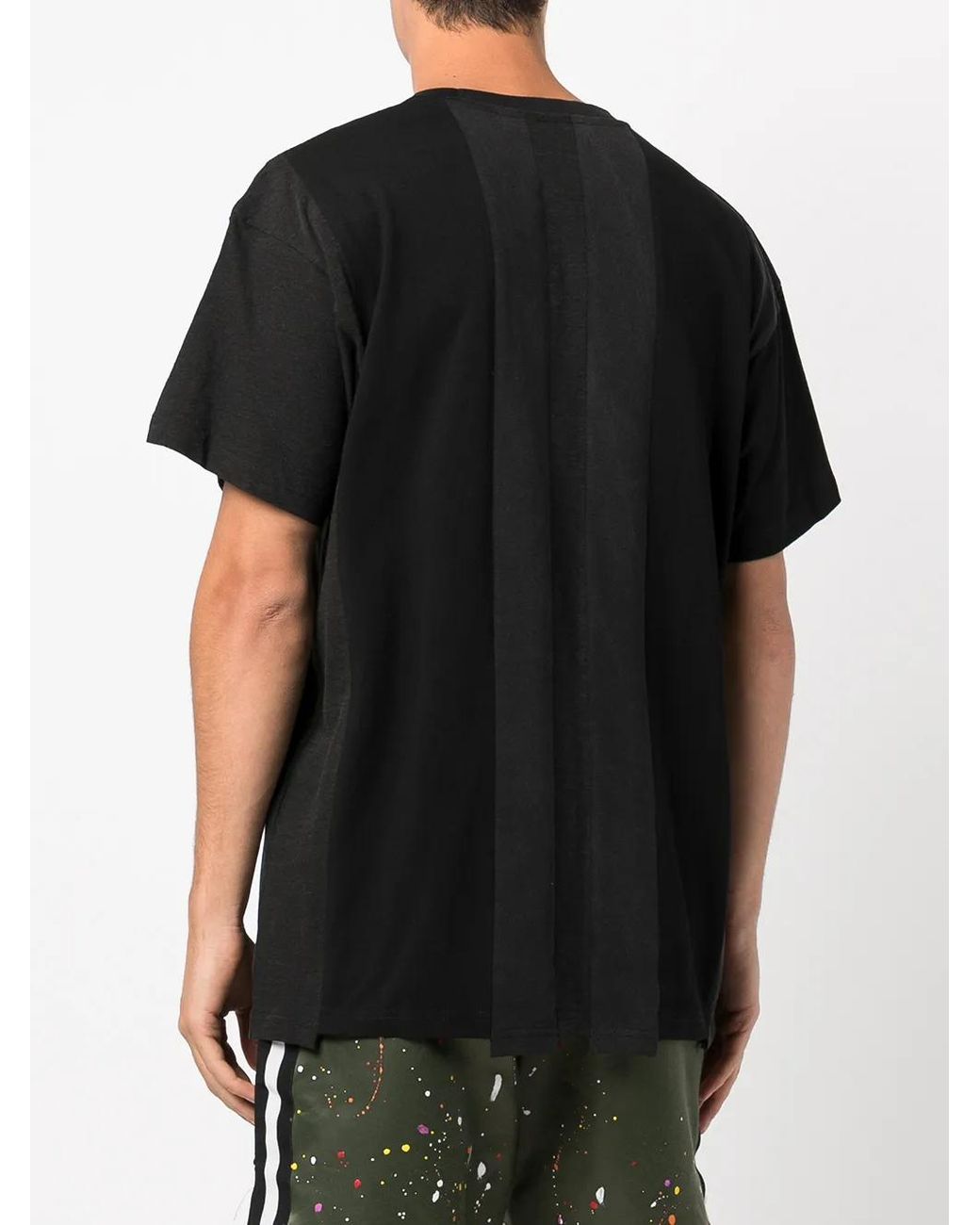 Mostly Heard Rarely Seen Black Text Print Cottont-Shirt for men