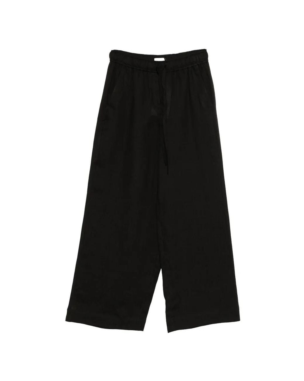 Marella Black Uomo Drawstring Pants