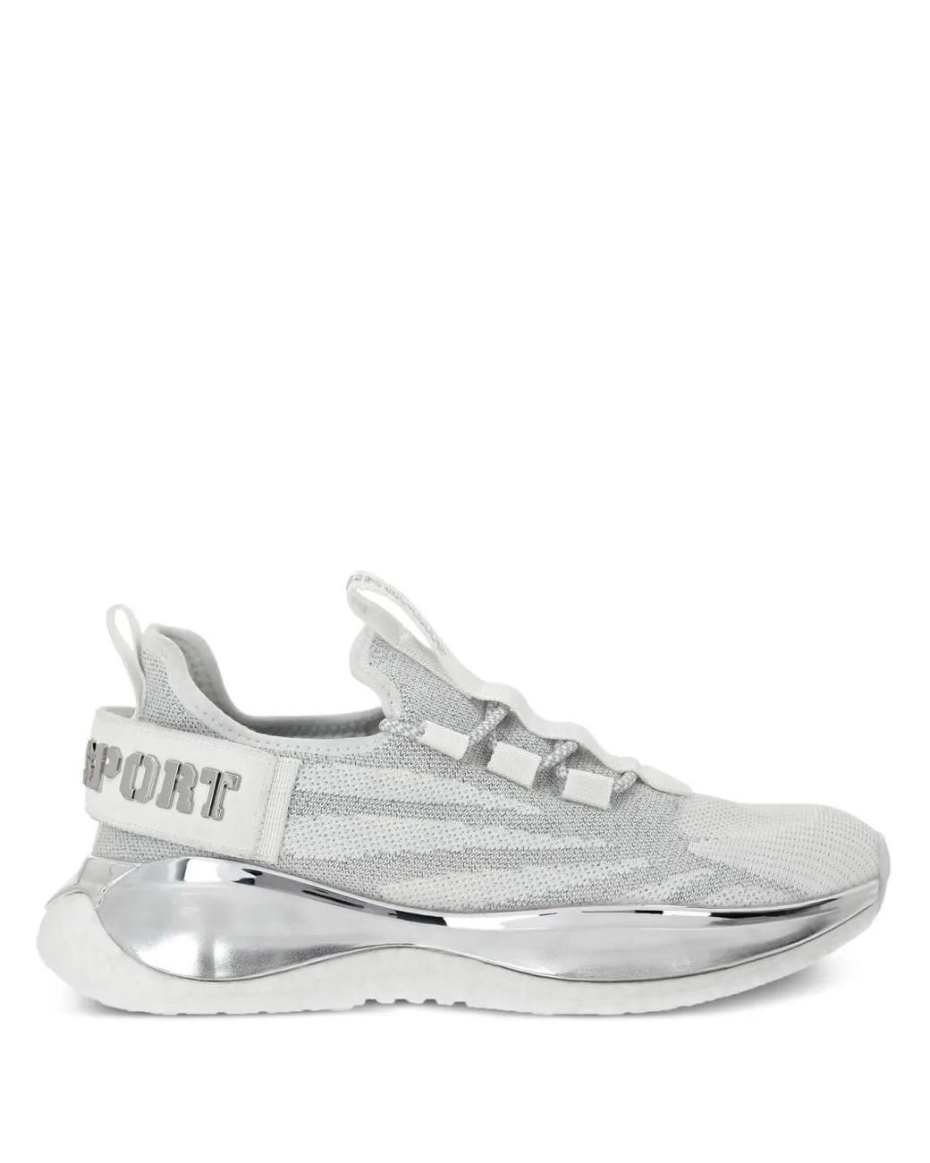 Philipp Plein White The Iron Tiger Gen.X.02 Sneakers
