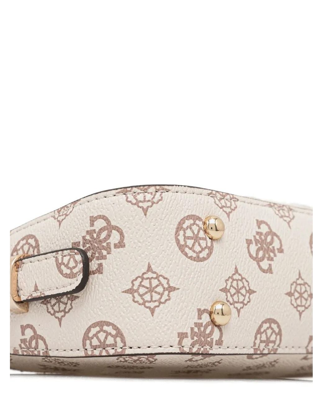 Guess Natural Daryna Schultertasche Mit Monogrammmuster