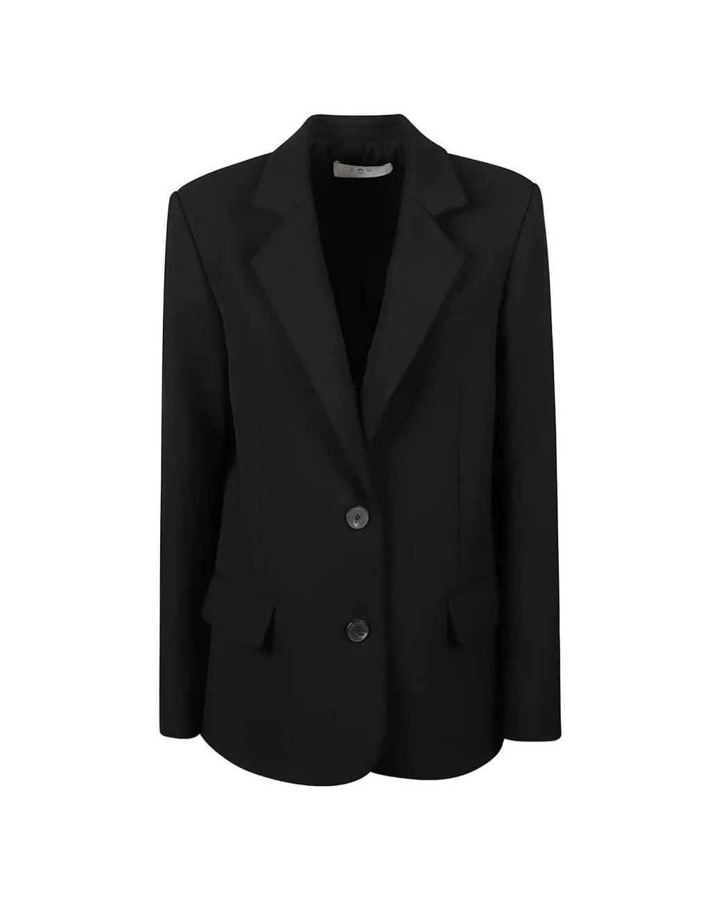 IRO Black Single-Breasted Blazer
