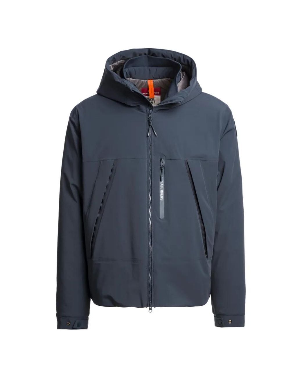 Parajumpers Blue Nivek Padded Hooded Jacket for men