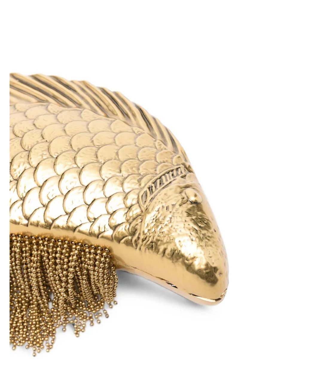 Cult Gaia Natural Neemo Fish-Shaped Clutch Bag