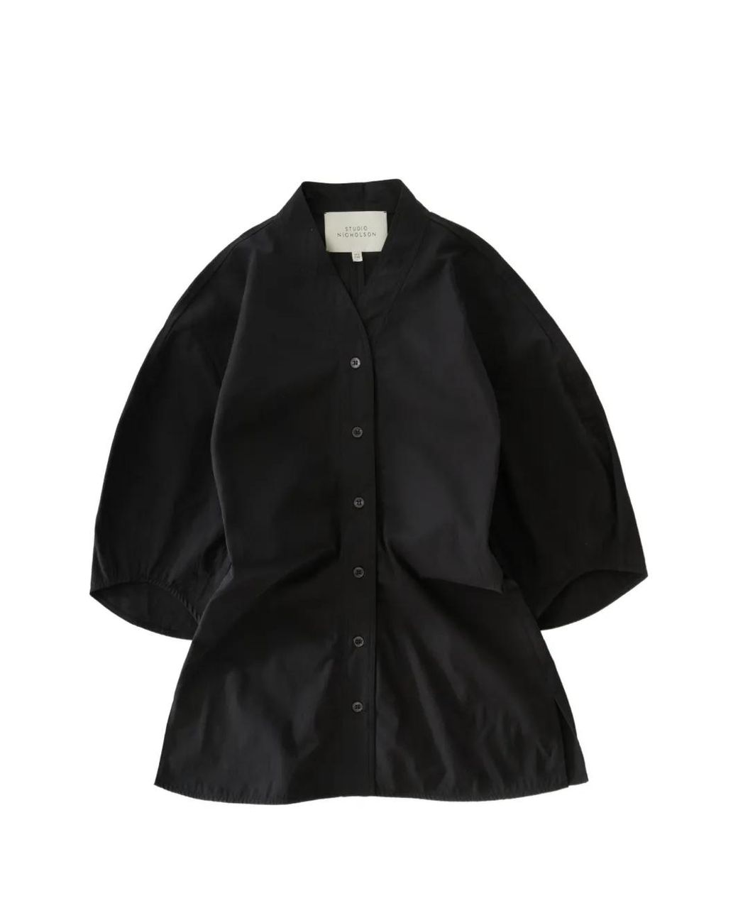 Studio Nicholson Black Asti Blouse