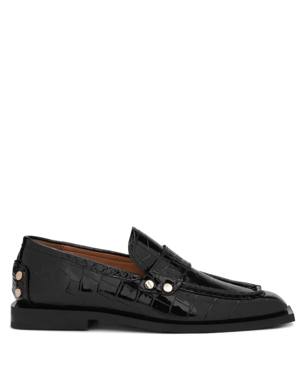 Ganni Black Flat Shoes