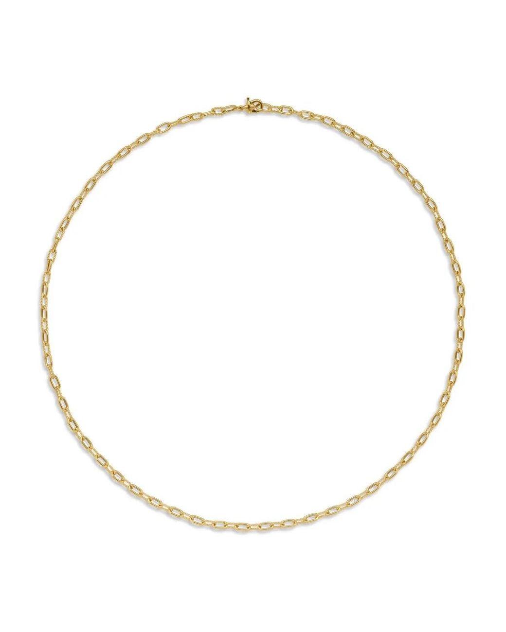 David Yurman Natural 18Kt Dy Madison Chain Necklace (3Mm)