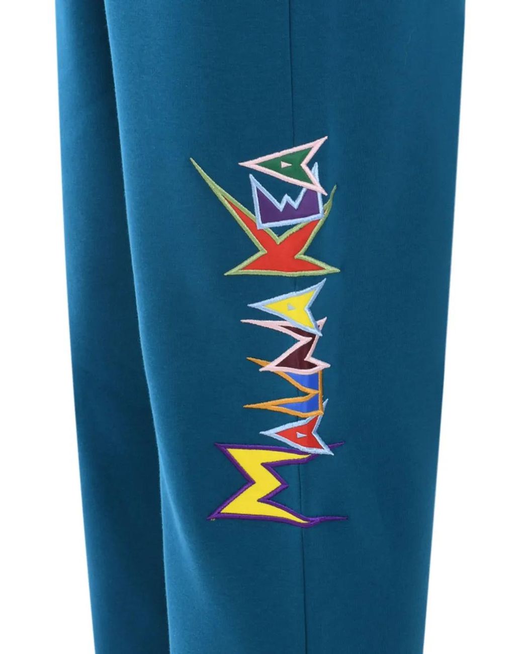 Mauna Kea Blue Heritage Macro Logo-Embroidered Track Pants for men