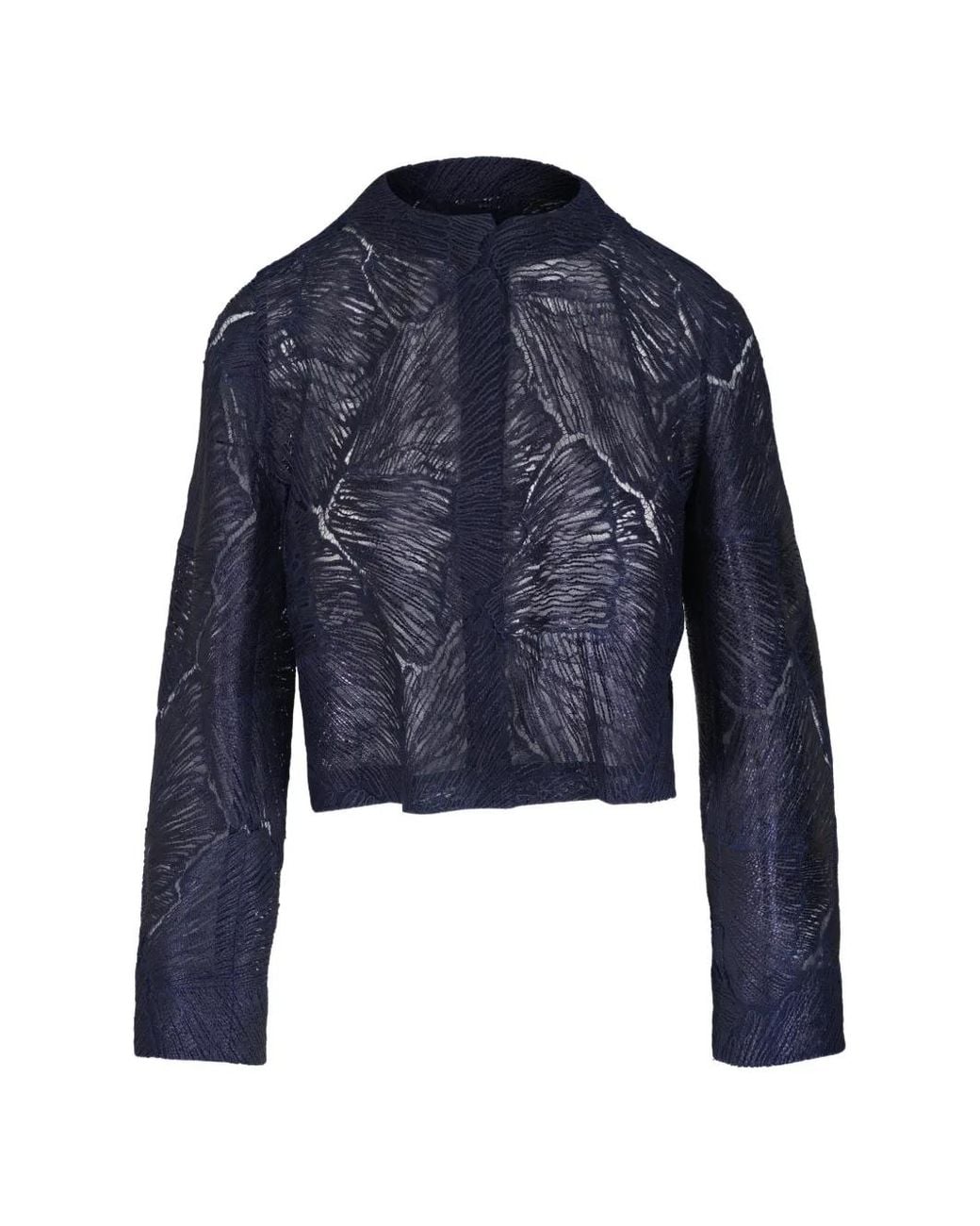 Chaqueta Corta Akris de color Blue