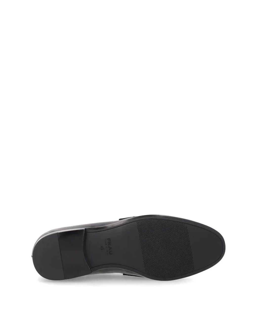 Frau White Polished Leather Loafers for men
