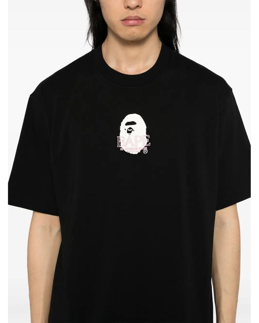A Bathing Ape Apless T-Shirt in het Black voor heren