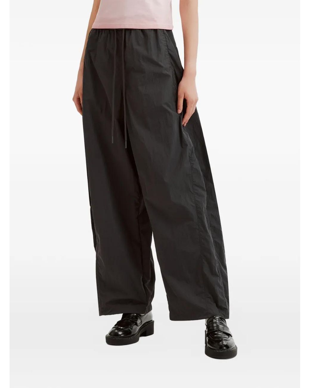 B+ AB Black Drawstring Trousers