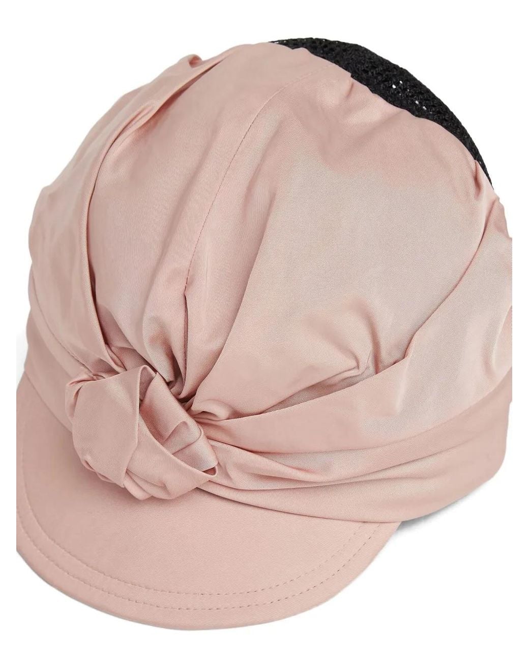 DSquared² Pink Mesh-Baseballkappe Mit Knotendetail