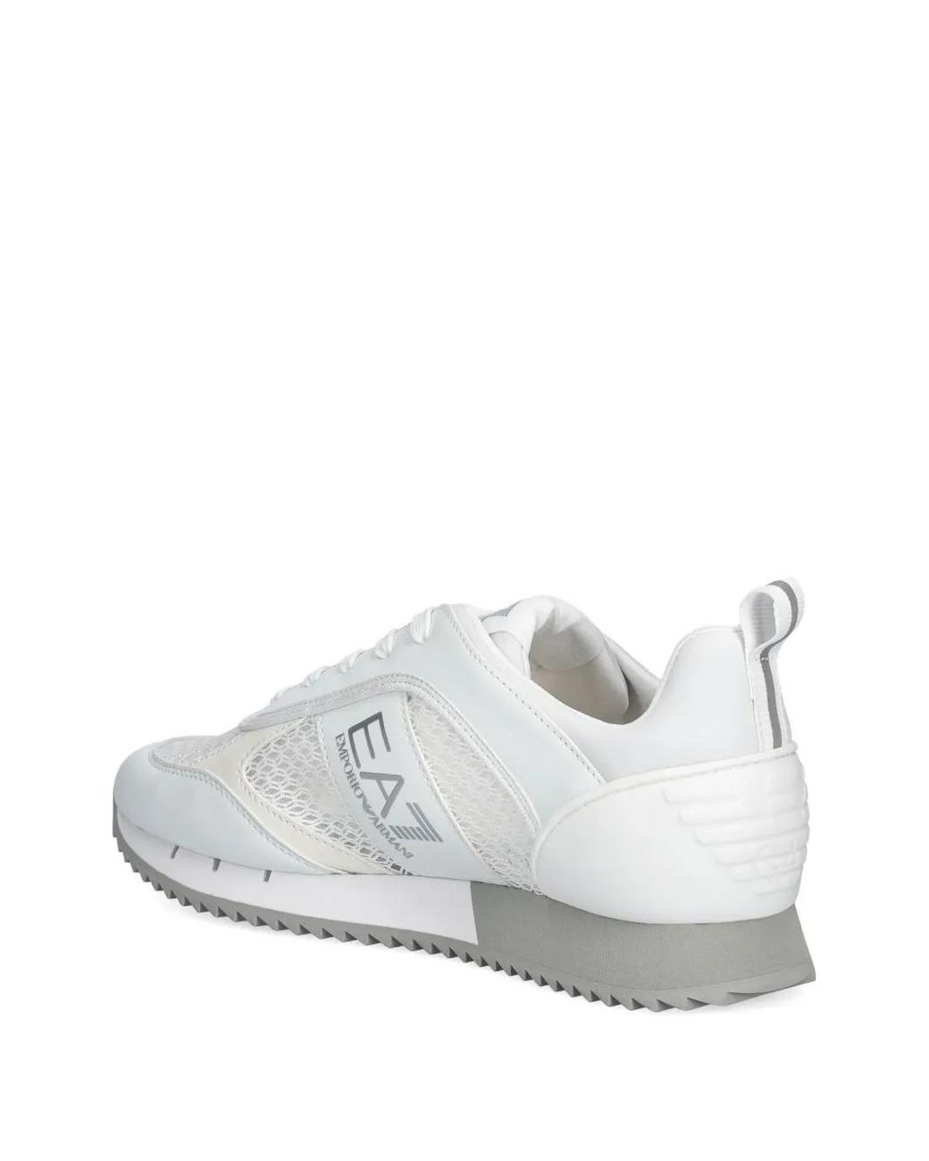 Baskets À Patch Logo EA7 en coloris White