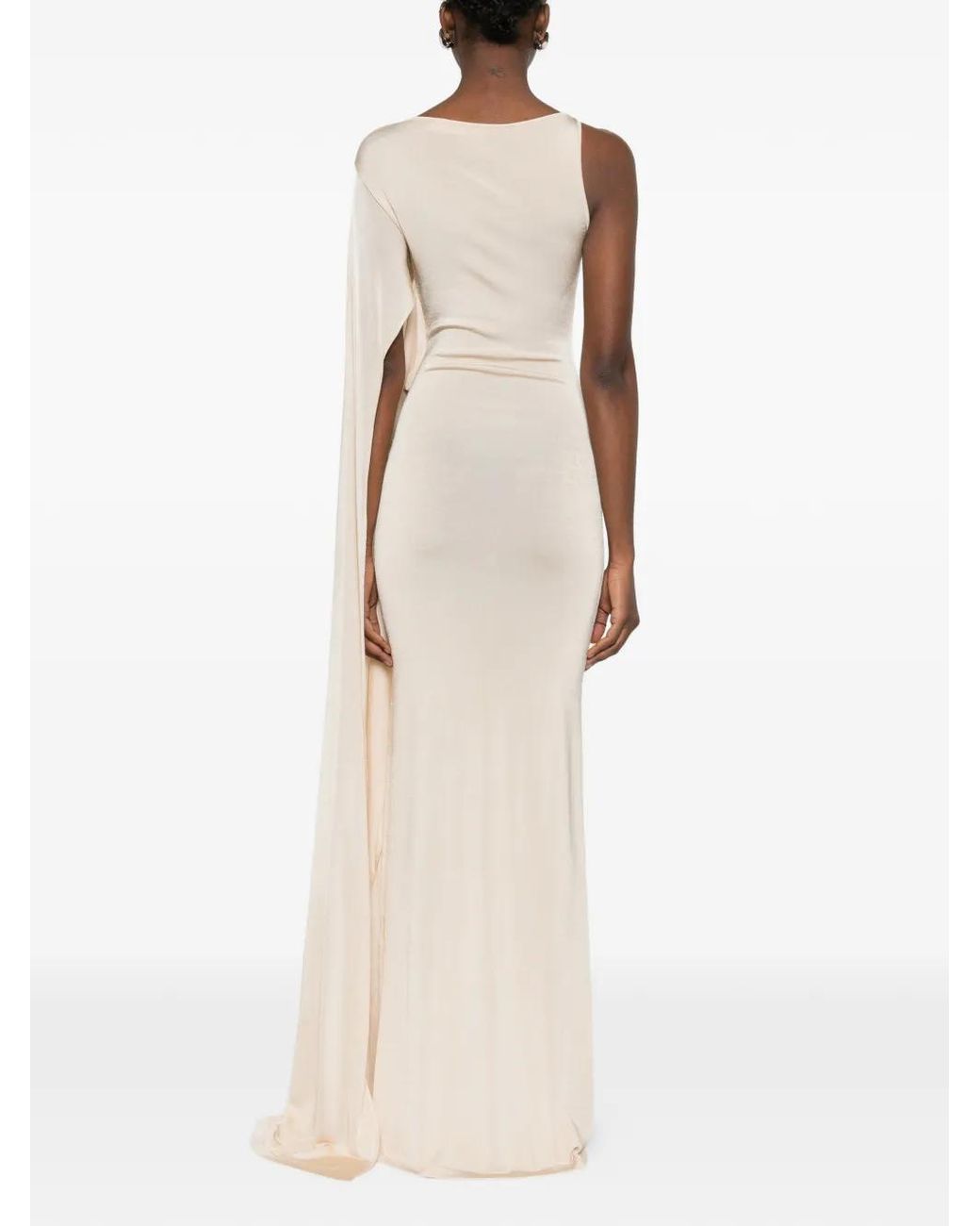 AYA MUSE White Robe Longue Claro