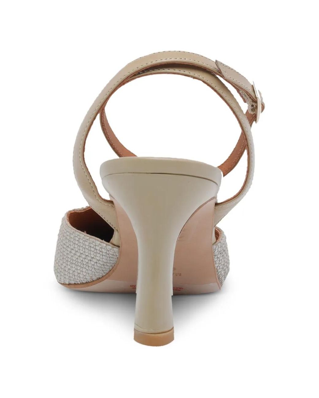 Angel Alarcon White Greta Buckle-Fastening Pumps