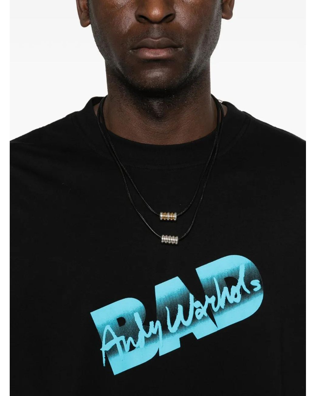 Etudes Studio Black X Andy Warhol T-Shirt En Coton