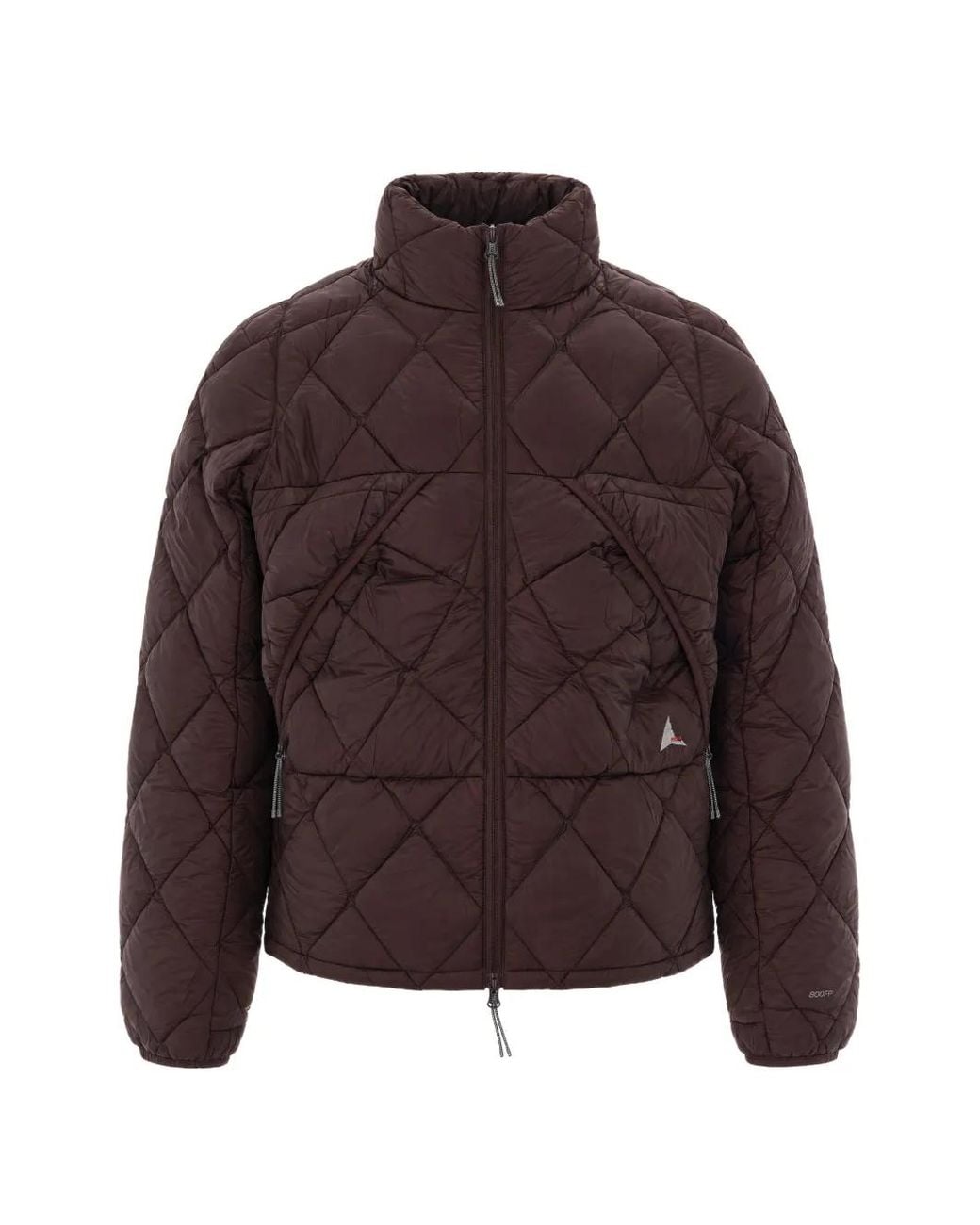 Roa Brown Nuna 800 Quilted Down Jacket for men