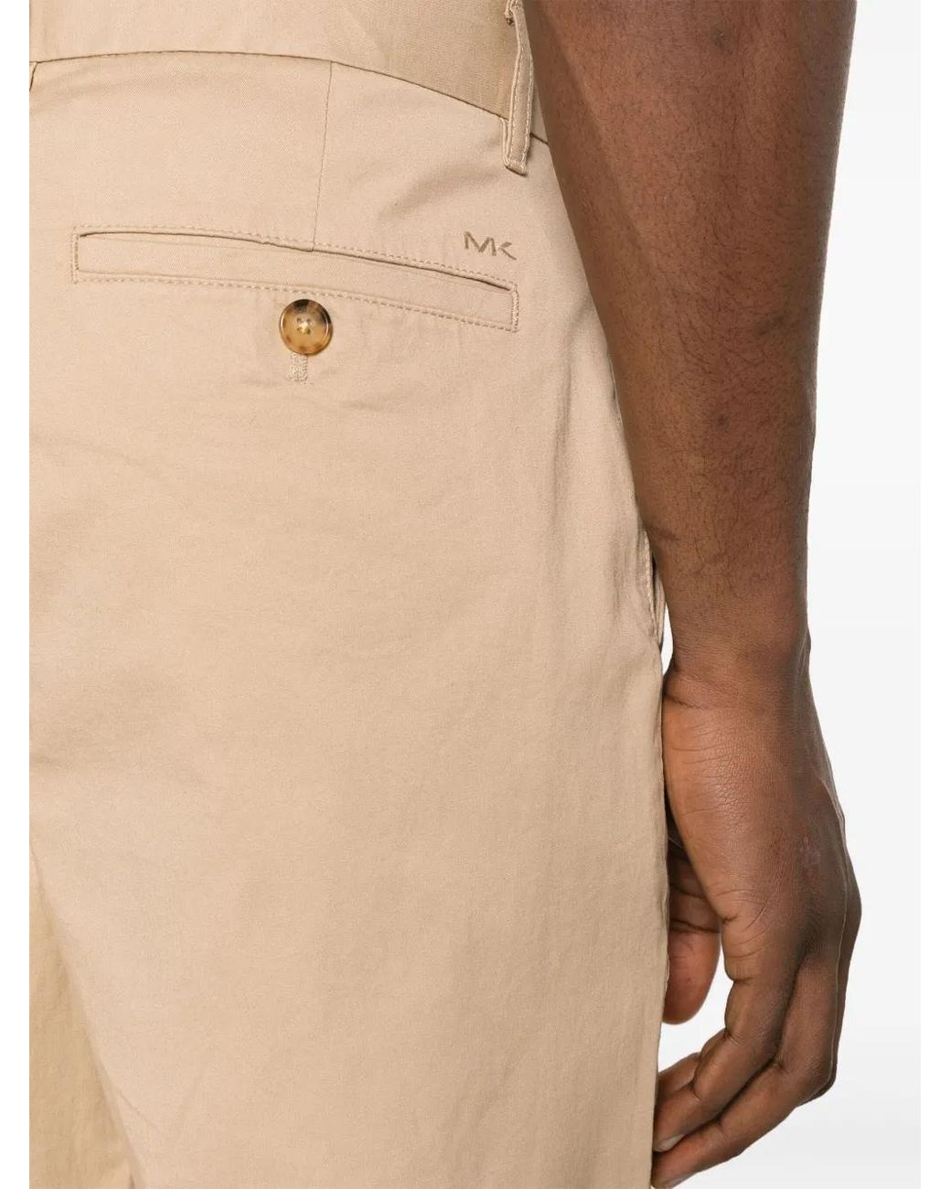 Michael Kors Natural Cotton Trousers for men