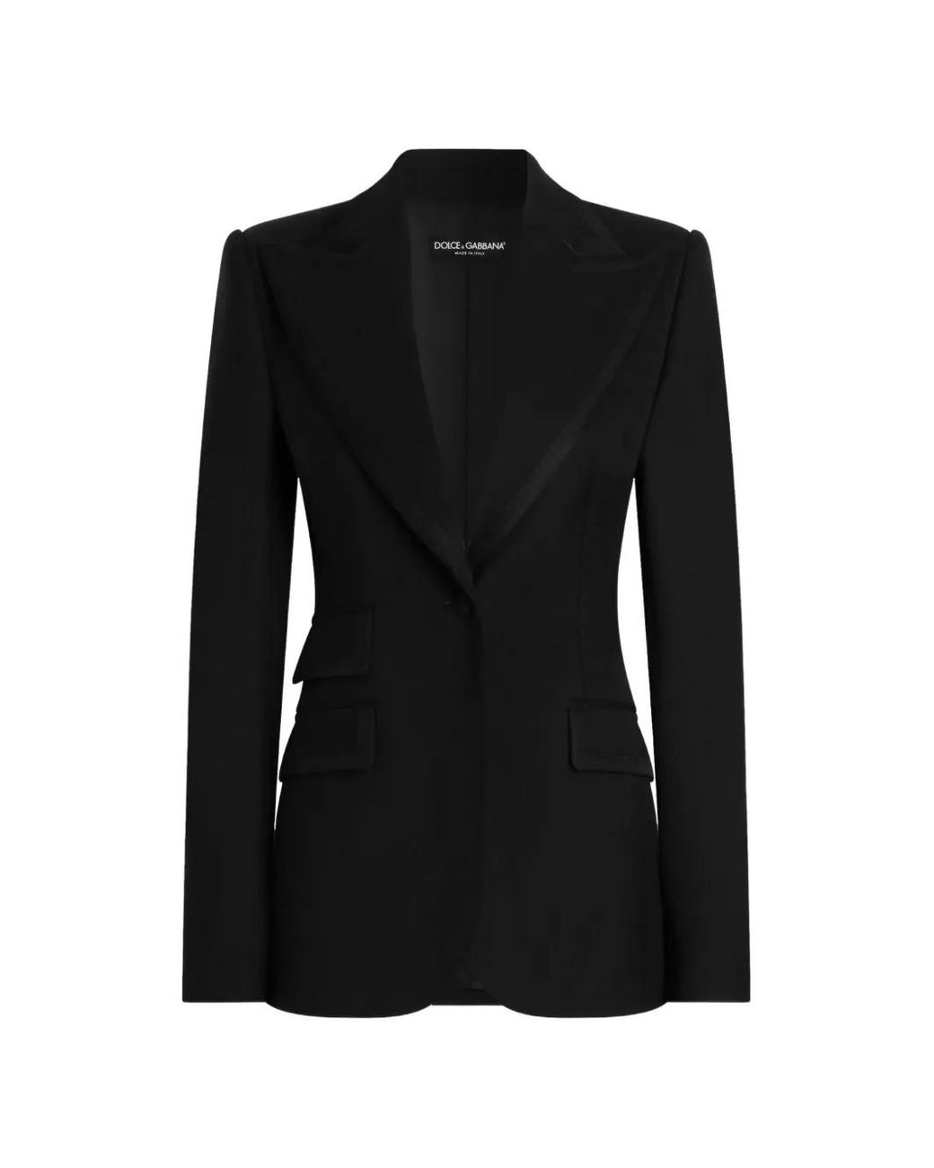 Dolce & Gabbana Black Turlington Single-Breasted Jacket