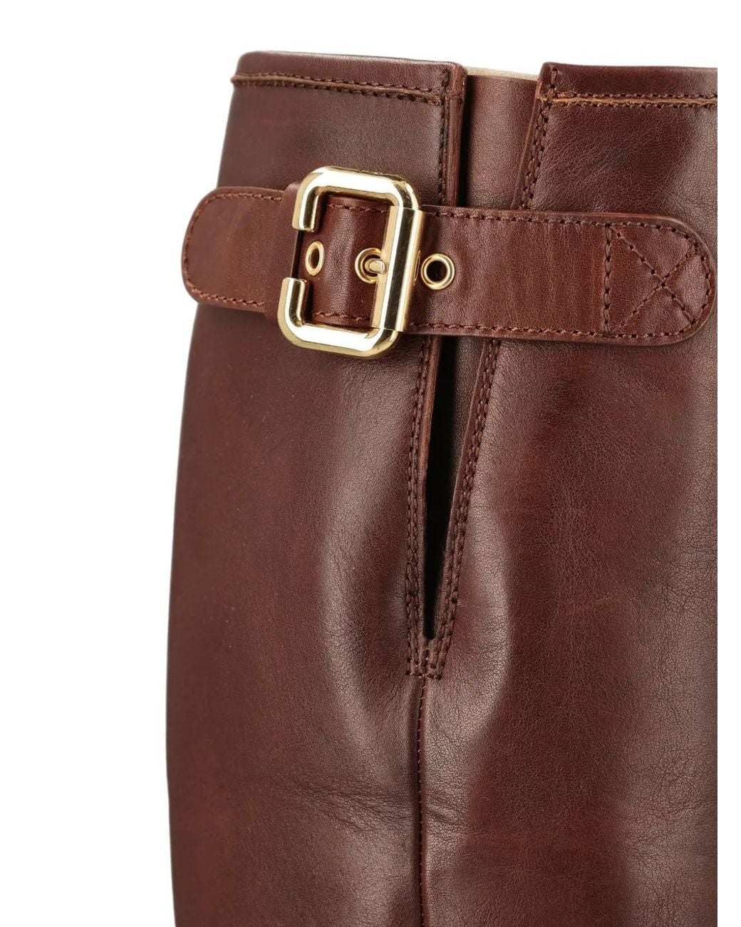Chloé Brown Bottines Delia