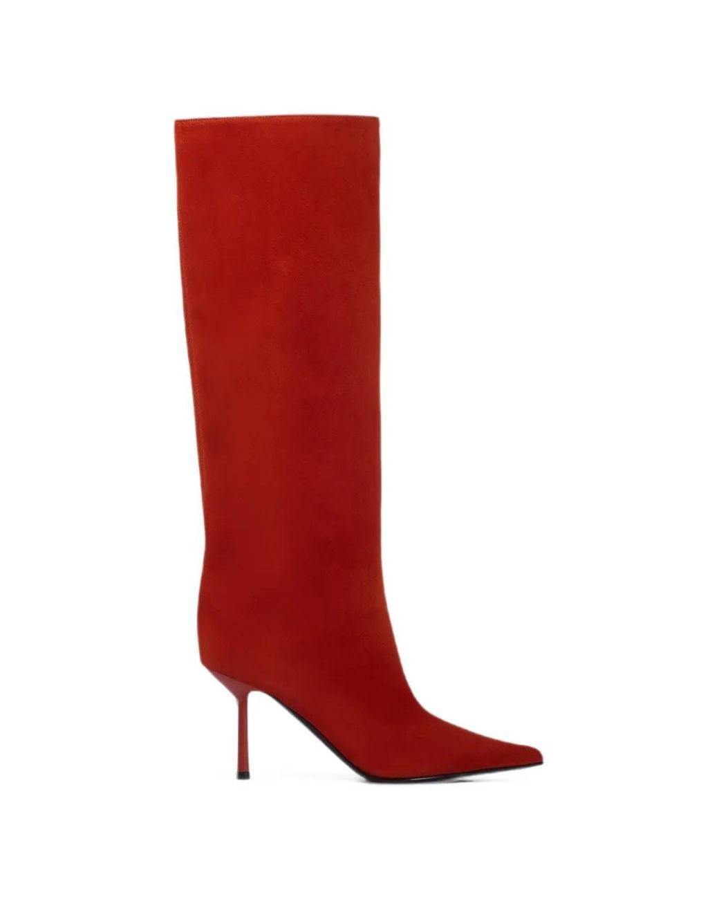 Le Silla Red Bella Suede Boots