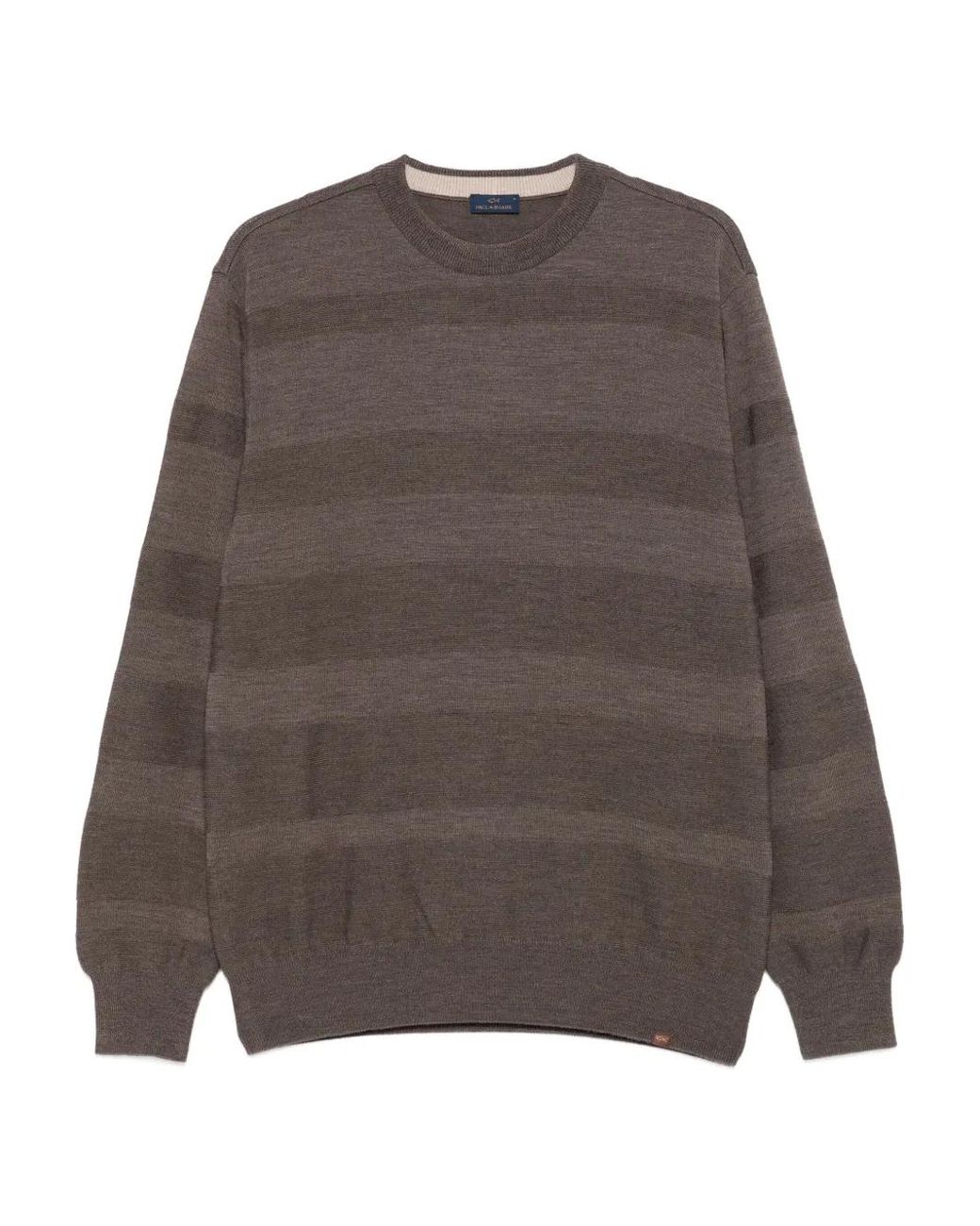 Pull À Rayures Paul & Shark pour homme en coloris Brown