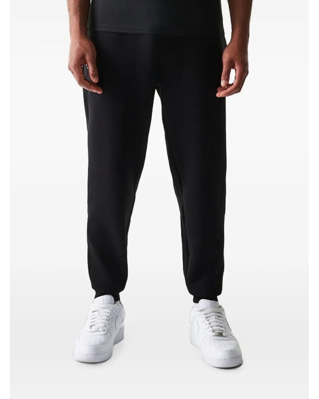 KTZ Black New York Yankees Mlb Logo-Embroidered Track Pants for men