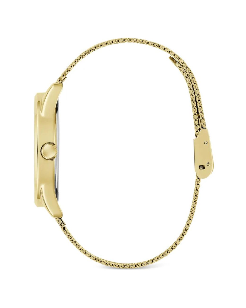 Guess Metallic Tone Analog Watch
