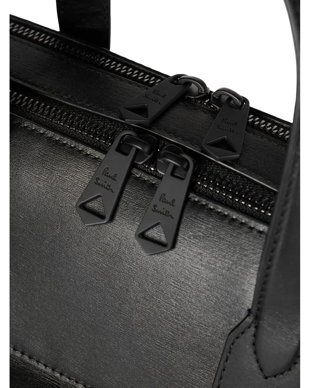 Portadocumenti Con Zip di Paul Smith in Black da Uomo