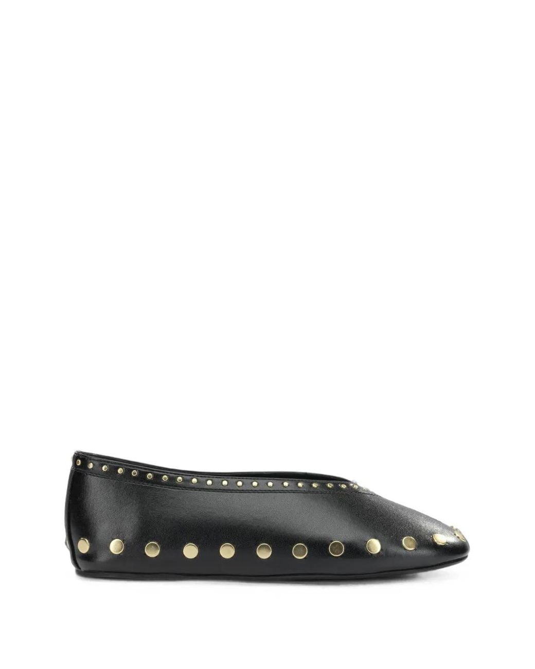 Ganni Black Jenny Ballerinas