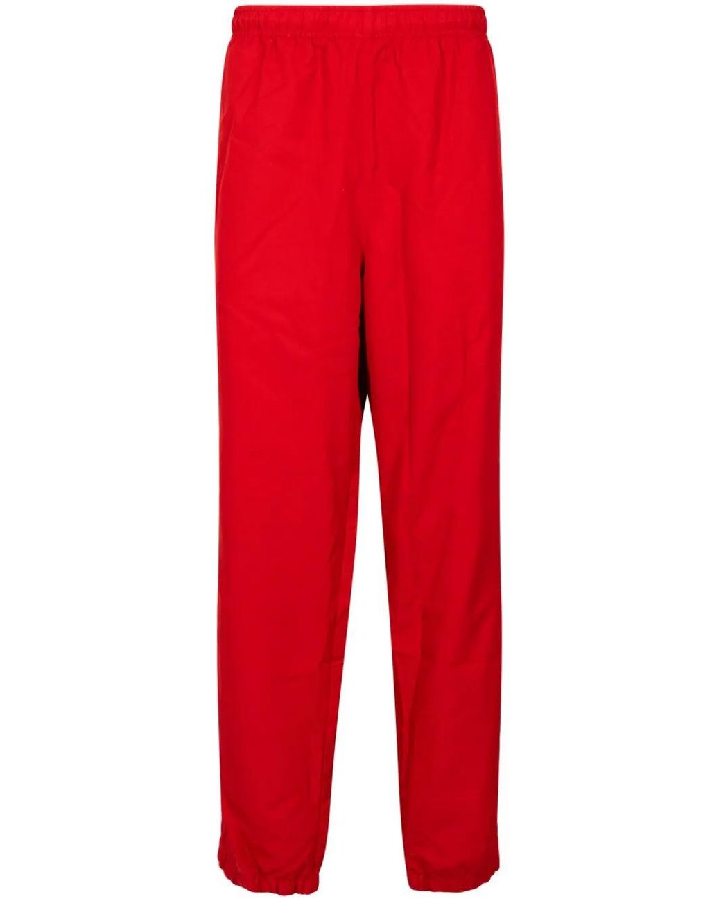 Supreme Red X Lacoste Track Pants for men
