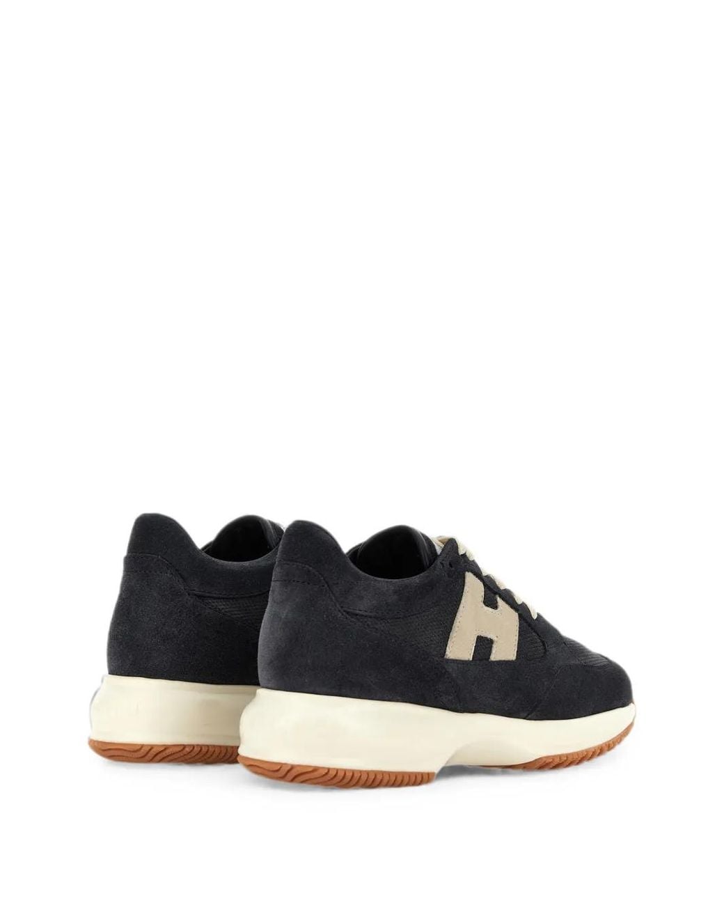 Hogan Black Interactive Sneakers